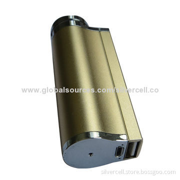 Power Bank with 2,600mAh Capacity, 5V DC/1A OutputNew